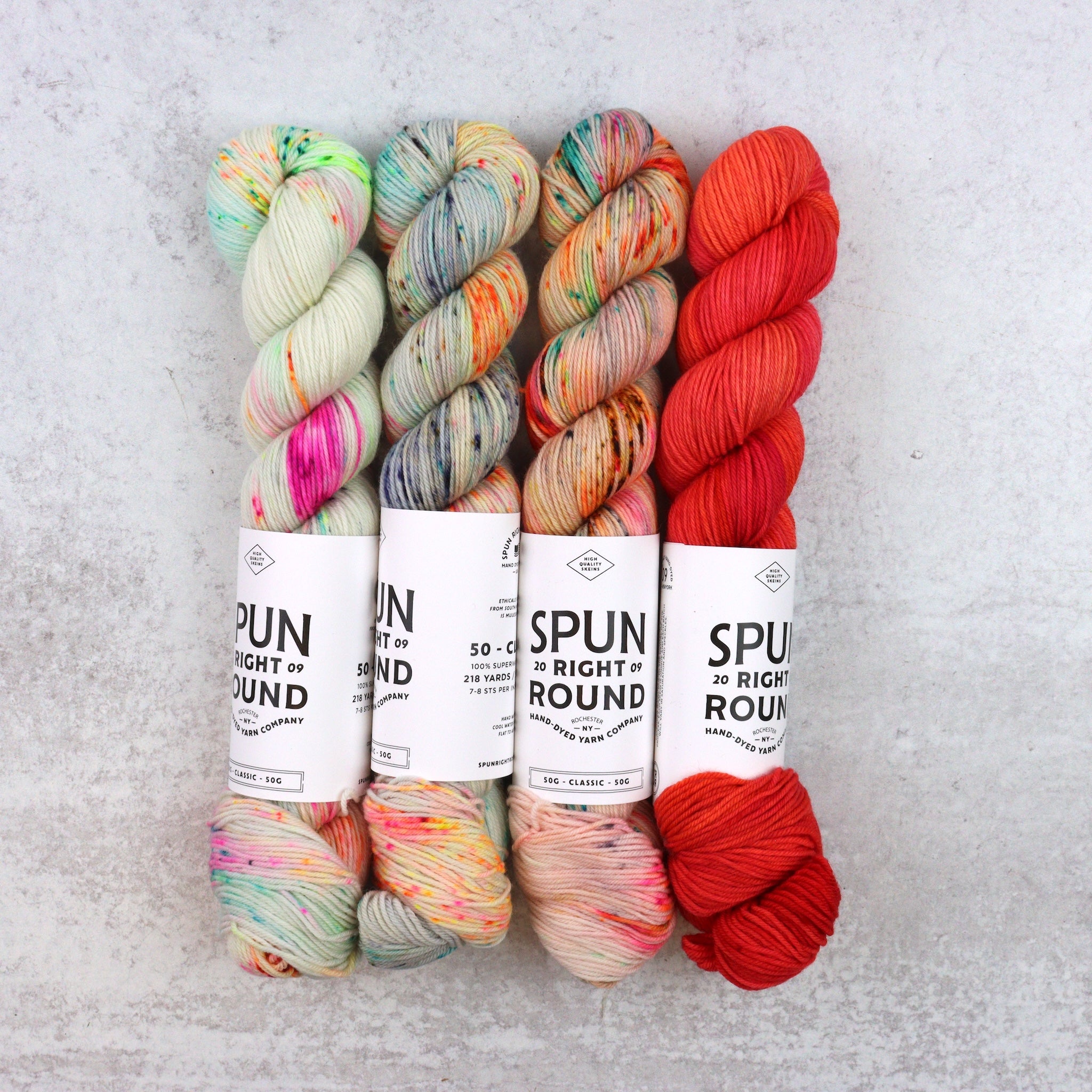 Classic Sock 50's - 4 Skein Set - Fireball