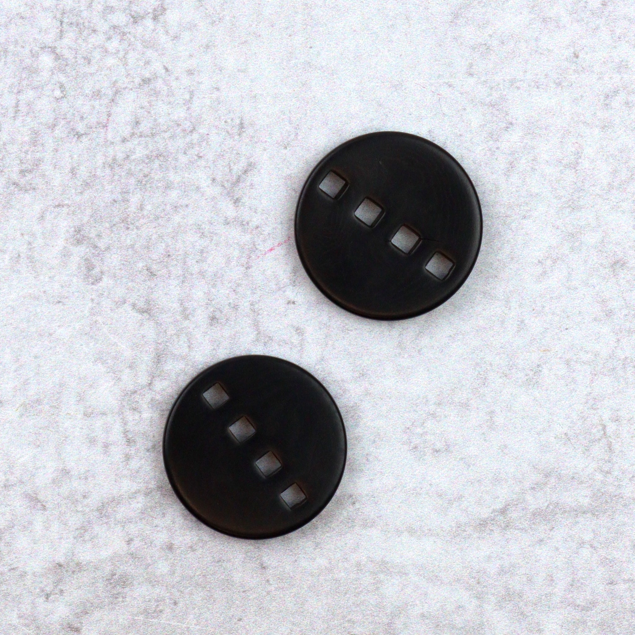 Center Line Black Buttons