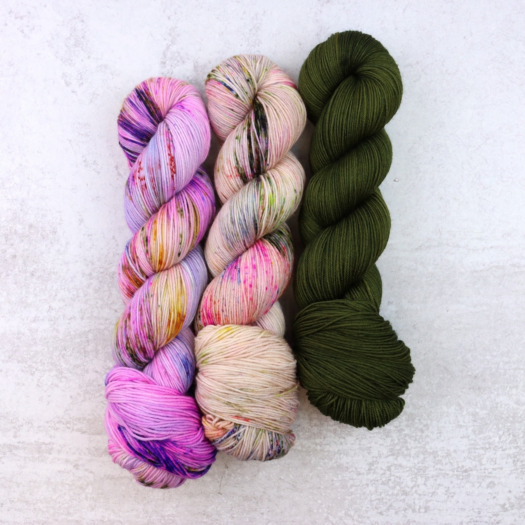 Classic Sock Three Skein Bundle - Wildflower