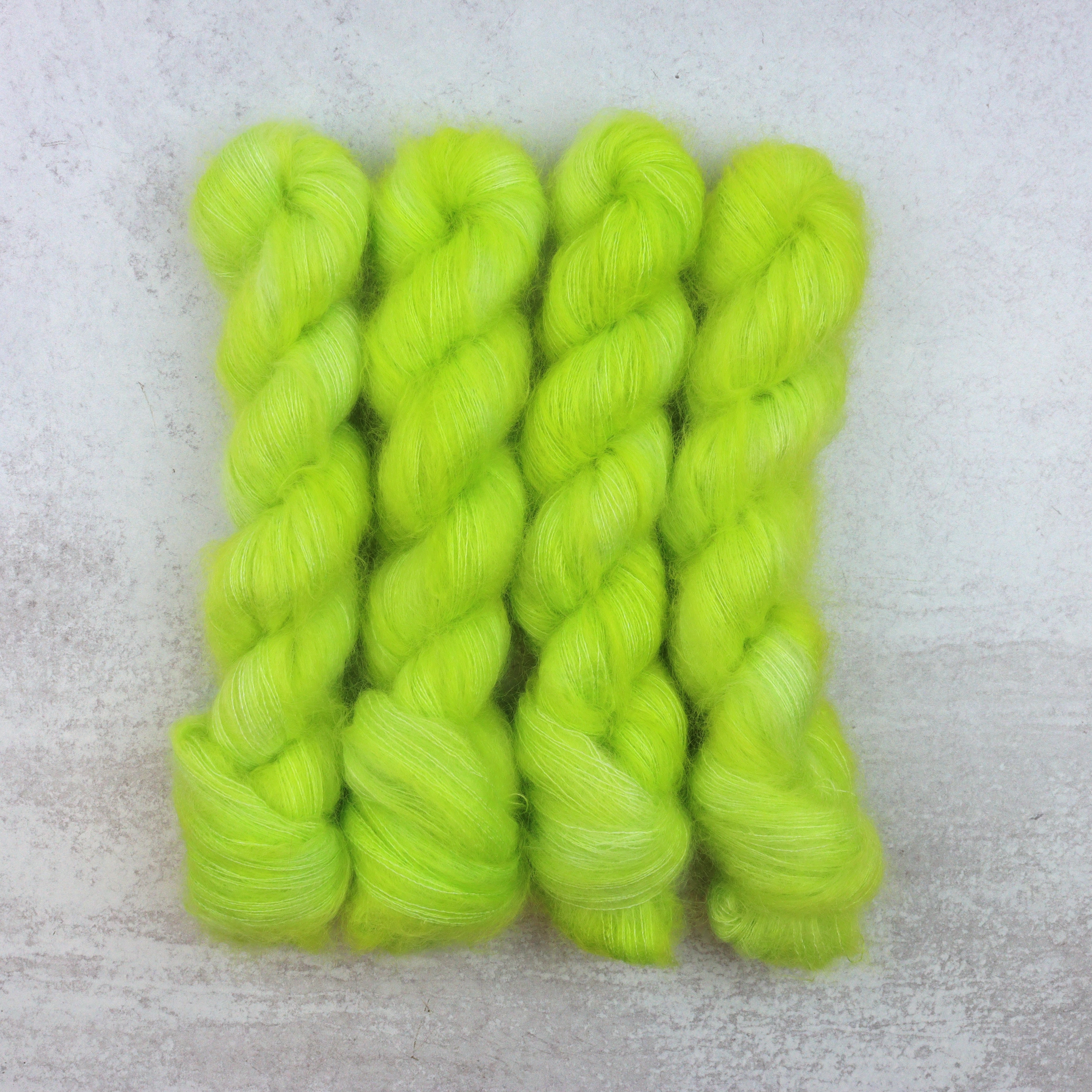 Lime Bright - Mohair Silk