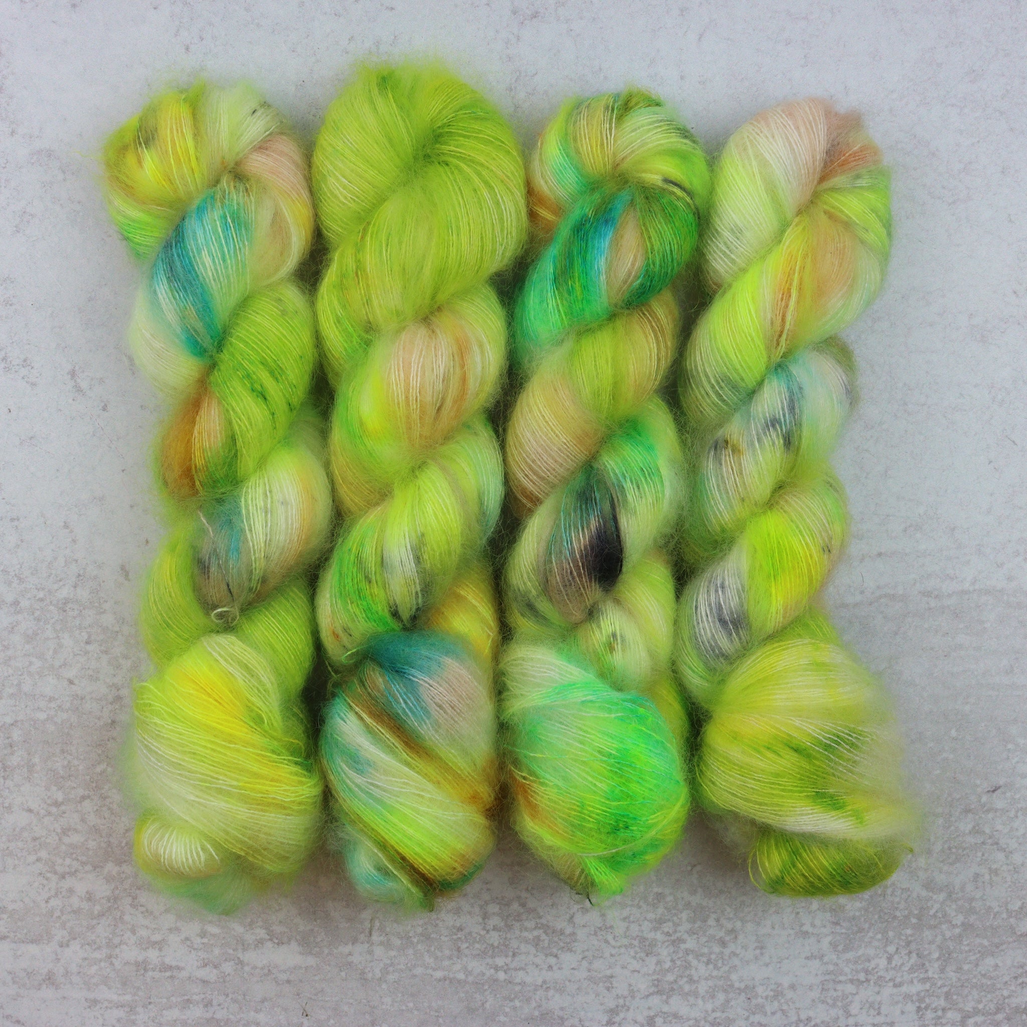 Parakeet Feet - Mohair Silk